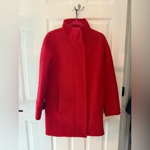 J.Crew Red City Coat